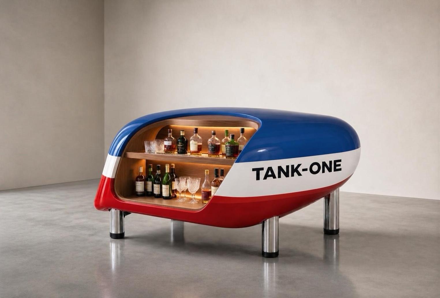 TANKONE Dune &mdash; tricolore, aperto